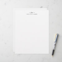 Deux Monogrammes Modernes Lavage De Script De Fill
