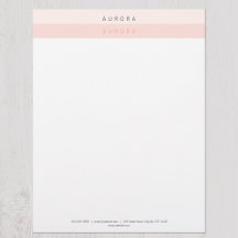 Deux tons rose minimaliste