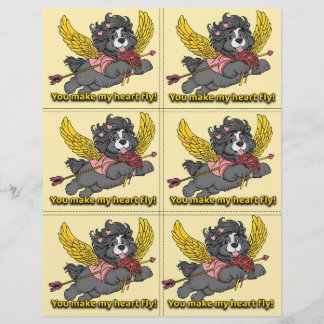 En-tête De Lettre Dog Puppy Classroom Valentine Sheets