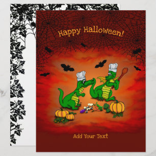 En-tête De Lettre Dragons - Joyeux Halloween ! Aujourd'hui je vais c