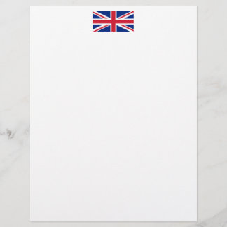 En-tête De Lettre Drapeau du Royaume-Uni