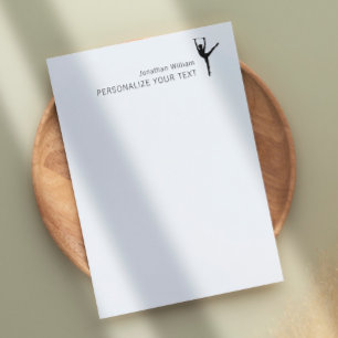 En-tête De Lettre Elégant Simple Dancer Retro Papier à lettres perso