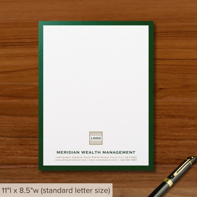 En-tête De Lettre En-tête commercial personnalisé avec logo (Créateur téléchargé)