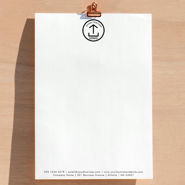 En-tête De Lettre En-tête du logo professionnel d'entreprise (Professional Corporate Business Logo Letterhead)