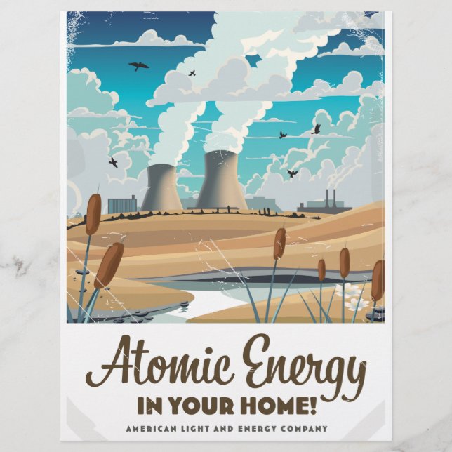 En-tête De Lettre Énergie atomique commerciale  (Devant)