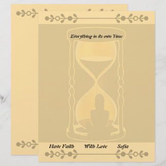 En-tête De Lettre Faith & Timing Wellness