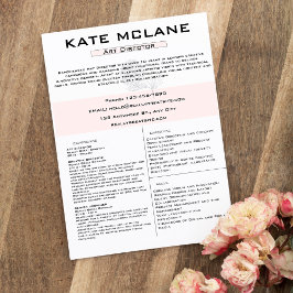 En-tête De Lettre Fille rose Floral Aesthétique Directeur Reprendre