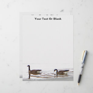En-tête De Lettre Honkers - Oies du Canada