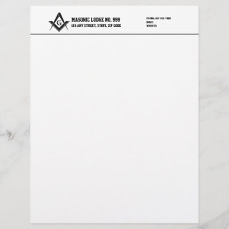 En-tête De Lettre Lodge Letterhead - Bold