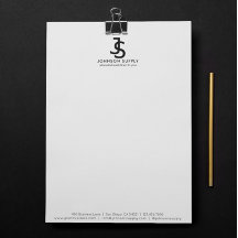 Logo de monogramme de société de coutume d'affaire