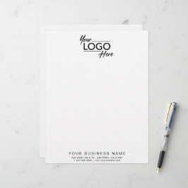 En-tête De Lettre Logo d'entreprise moderne