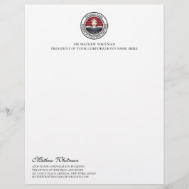 En-tête De Lettre Logo d'entreprise personnalisé
