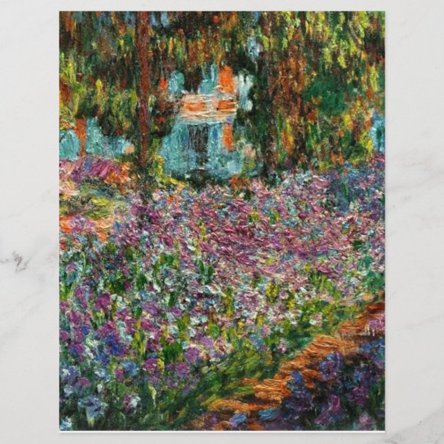 En-tête De Lettre Monet Le jardin de l'artiste à Giverny (Devant)