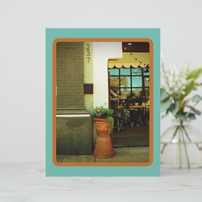 En-tête De Lettre Nostalgic Stroll Stationery (Debout devant)