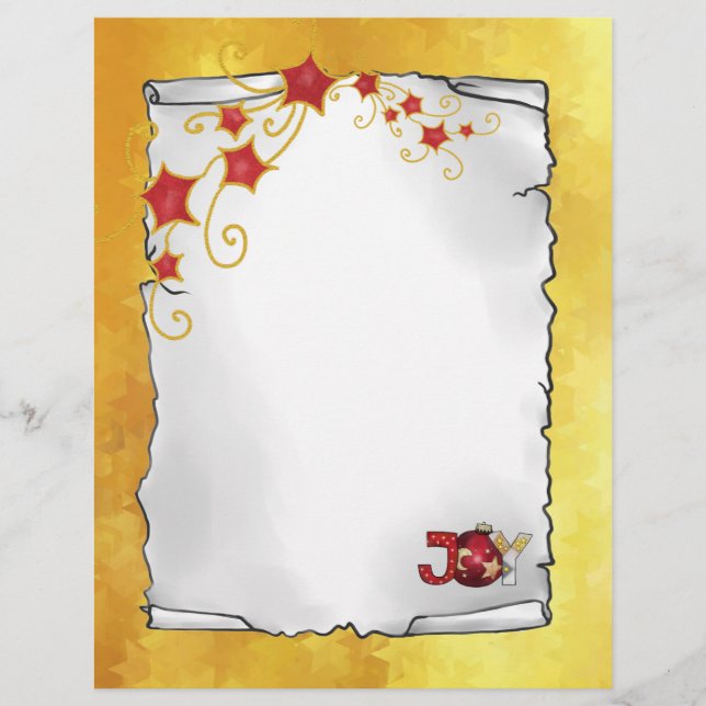 En-tête De Lettre Papier à lettres de Noël spécial (Devant)