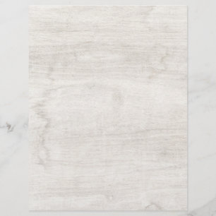 En-tête De Lettre Papier à rebut en bois Patiné blanc rustique