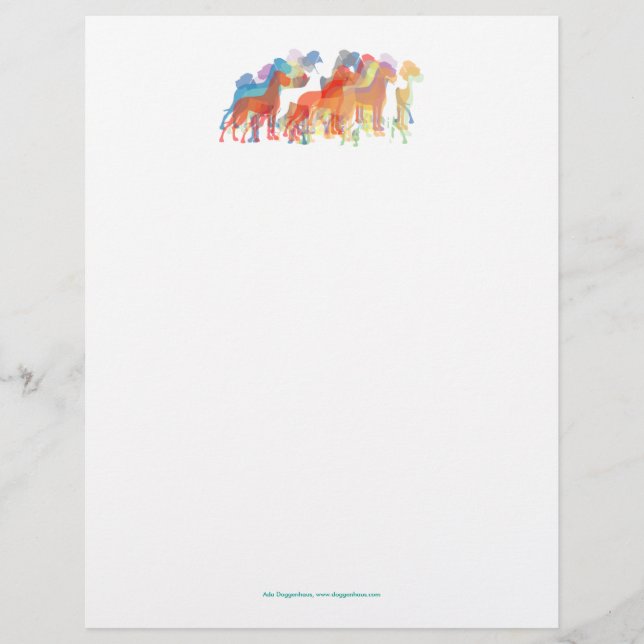 En-tête De Lettre Personnalisée Groupe Great Dane (Devant)