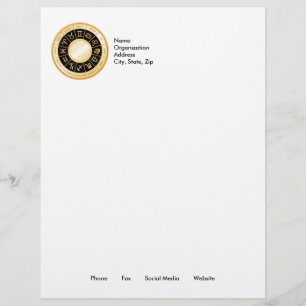 En-tête De Lettre Personnalisée Horoscope Mandala