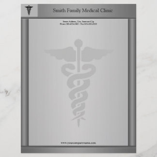 En-tête De Lettre Personnalisée Médecin Médicale Docteur en chef