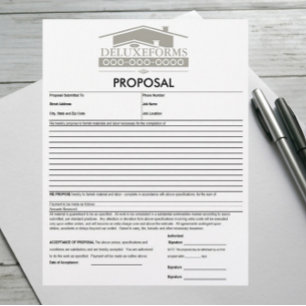 En-tête De Lettre Proposition de toiture gris