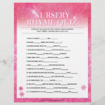 Quiz sur les rimes des infirmières [rose neigeux]