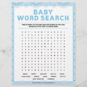 En-tête De Lettre Recherche de mots pour bébé [Dentelle de luxe [Ble