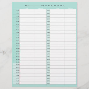 En-tête De Lettre Salon de beauté Pages du carnet de rendez-vous d'u