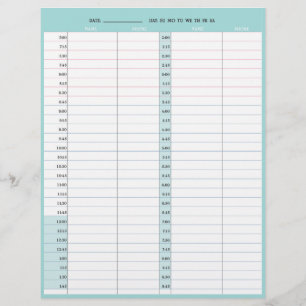 En-tête De Lettre Salon de coiffure Pages du carnet de rendez-vous d