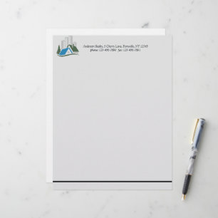 En-tête De Lettre Simple Immobilier