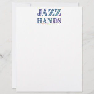 En-tête De Lettre SlipperyJoe's comédie musicale Broadway Jazz Hands