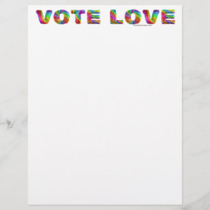 En-tête De Lettre SlipperyJoe's vote amour égalité cadeaux gay pride