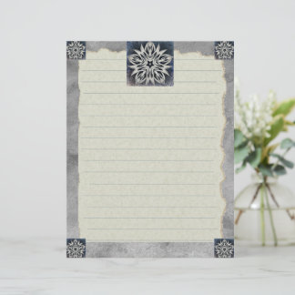En-tête De Lettre Tête de lettre de noeud celtique