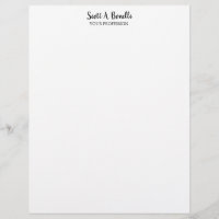 Unique Élégant Plain Simple Blanc Spécial