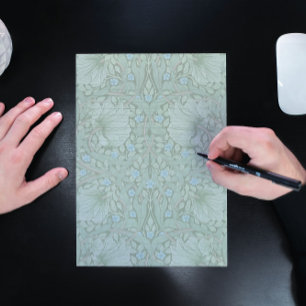 En-tête De Lettre William Morris Pimpernel Motif Vintage Lined