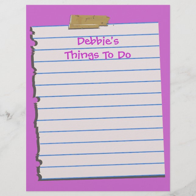 En-tête papier (Devant)