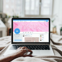 En-tête Twitter Vous me donnez le Fuzzies chaud