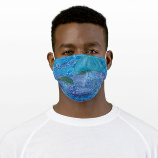 En Tissu Masque à visage de méduse