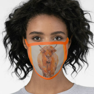 En Tissu Moo Dit Que Le Masque De Visage Coo