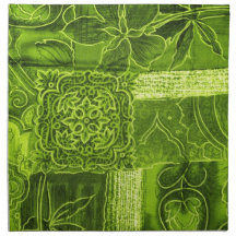 serviettes vert citron