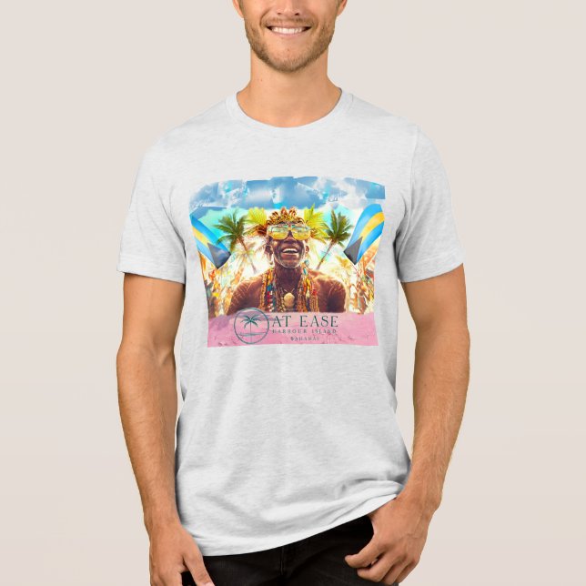 En Tri-matière Au T-shirt Ease Junkanoo (Recto)