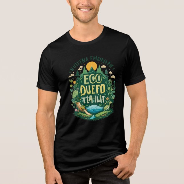 En Tri-matière "Augmented Reality T-Shirt – Interactive AR-Enable (Recto)