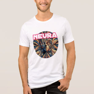 En Tri-matière Bella+Canvas T-Shirt tri-mélange, Blanc, Adulte S