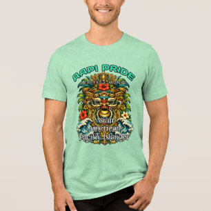 En Tri-matière Bella+Canvas T-Shirt tri-mélange, Blanc, Adulte S