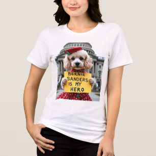 En Tri-matière Bernie Sanders est ma T-shirt héroïque