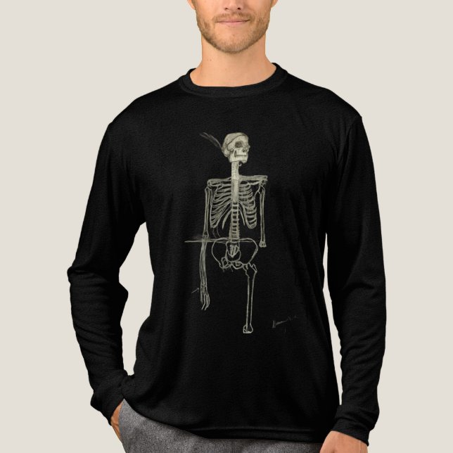 En Tri-matière Boo Homme-Long T-Shirt Design. (Recto)