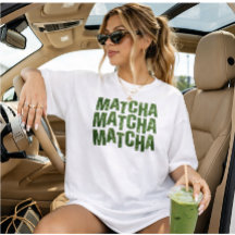 Cadeau Matcha, T-shirt MATCHA, tee-shirt matcha