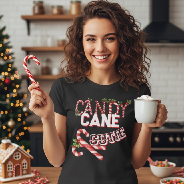 En Tri-matière CANDY CANE CUTIE T-Shirt  (Créateur téléchargé)