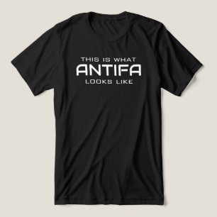 En Tri-matière C'est à ça que ressemble ANTIFA T-shirt