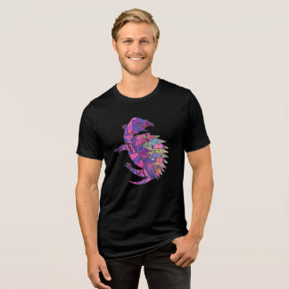 En Tri-matière Chemise T-shirt à motif tortue