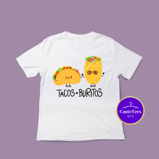 En Tri-matière Chemise T-Shirt pour amateur de Tacos & Burritos